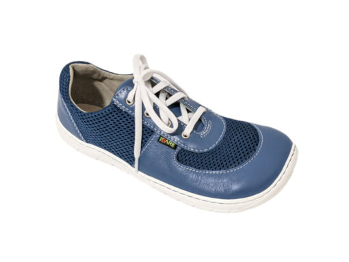 Fare Bare Barfußschuhe Sneaker, B5613101, blau, 33-37
