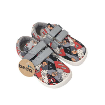 Beda Halbschuhe mit Klett, Comics