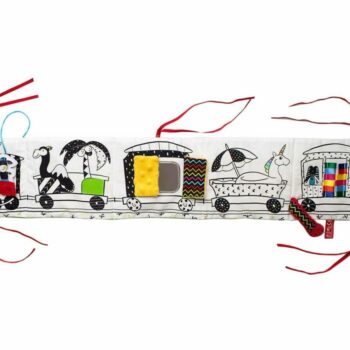 Mom´s Care Activity-Stoffbuch Zug