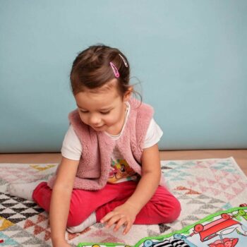 Mom´s Care Activity-Stoffbuch Zug