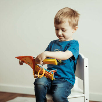 Mom´s Care Stoffbuch Puzzle Tiere