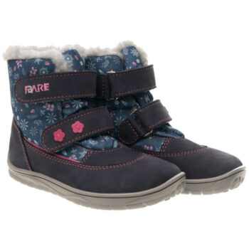Fare Bare Winterschuhe mit Membran, B5441203, rosa/blau, 23-27