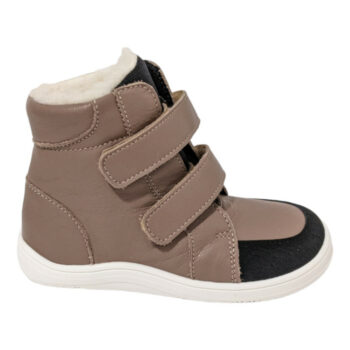 Baby Bare Shoes Winterstiefel mit Membran FEBO WINTER Acacia, braun